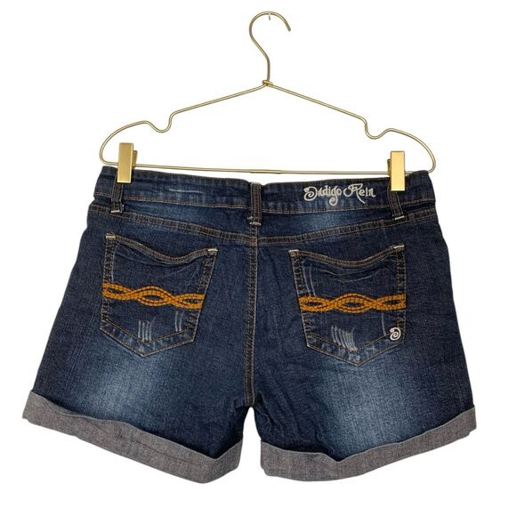 Indigo Rein Denim Shorts 11 Blue Jean Womens Medium Wash‎ 298 - Picture 5 of 8
